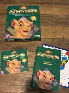 Disneys The Lion King Activity Center PC Game 1995 CD-Rom Windows Macintosh CIB - Picture 1 of 4