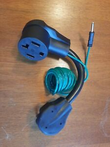 4 TO 3 PRONG DRYER ADAPTER W/ GROUND NEW DRYER TO OLDER 3 PRONG PIN OUTLETS