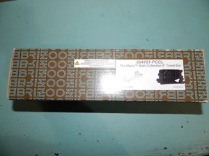 BRIZO 694767-GLCL The Allaria 8" in Towel Bar Luxe Gold/Clear - Picture 1 of 5