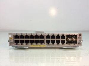 HPE HP Aruba J9990A 20-Port GE PoE+ / 4-Port 10GE SFP+ v3 zl2 Switch Module - Picture 1 of 3