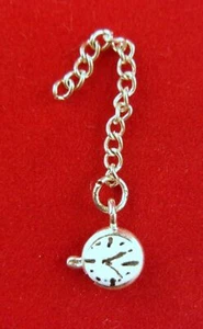 Casa Delle Bambole Miniatura Fatta A Mano Vittoriana Orologio Da Taschino S - Foto 1 di 8