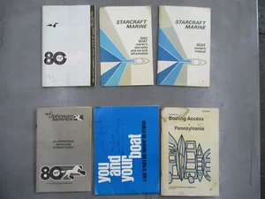 1980 Johnson outboard J10 J15 owners manual Starcraft Marine 1981 PA boat access - Bild 1 von 7
