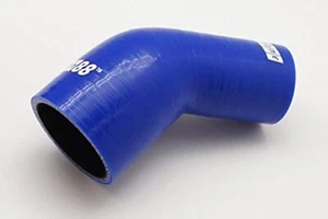 Automotive Silicone Hose Bend 45-Deg Elbow Reducer Coupler ID=1.5" to 2" 38 t... - Picture 1 of 8