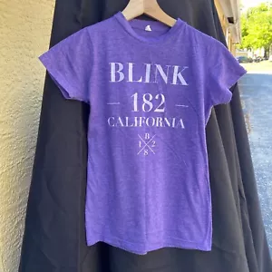 Blink 182 Califonia lila Tour Shirt S (Damen) 2016 - Bild 1 von 5