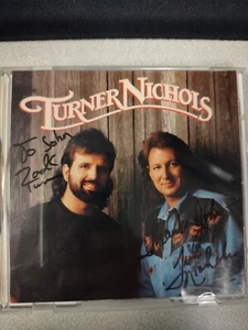 Autographed Copy - Promo "Turner Nichols" by Turner Nichols (CD, Oct-1993, BNA) - Picture 1 of 2