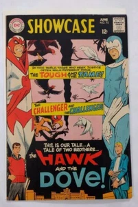 Showcase #75 DC 1968 F/VF Hawk And The Dove 🦅 & 🕊️ 1st Appearance Steve Ditko - Picture 1 of 11