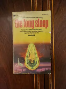 THE LONG SLEEP JOHN HILL DEAN KOONTZ POPULAR LIBRARY 1975 PBO VINTAGE HORROR PB - Picture 1 of 4