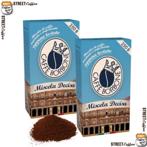 8 Confezioni 8 Buste da 250gr Caffè Borbone Miscela Deciso Macinato Polvere - Foto 1 di 1