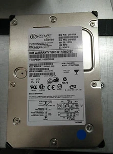 IBM 24P3725 24P3724 36.4GB 15K RPM 68-Pin SCSI Hard Disk Drive - Picture 1 of 1
