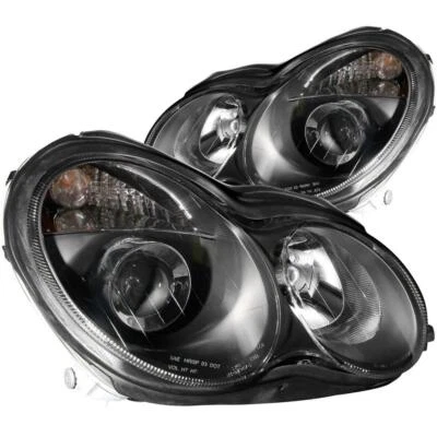 Anzo Headlight Set - Fits: 2004-2007 Mercedes C230, 2001-2005 Mercedes C240, 200 - Изображение 1 из 4