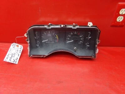 90-93 FORD MUSTANG 2300 2.3 4 CYL INSTRUMENT GAUGE SPEEDOMETER CLUSTER OEM 22K - Image 1 of 4