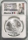 2017 Mexico 1 Onza Libertad Ngc Ms70 1 Oz .999 Silver Coin