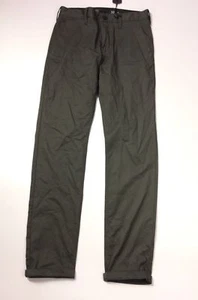 G Star Raw G5 Mens Bronson Slim Chino Just The Product Pants Olive Green 30/34 - Picture 1 of 7