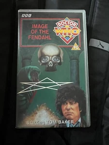 DOCTOR DR WHO BBC VHS VIDEO - IMAGE OF THE FENDAHL - Picture 1 of 4
