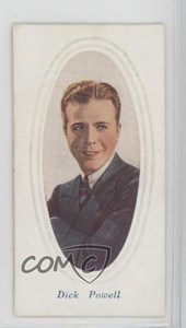 1936 Godfrey Phillips Screen Stars Embossed Tobacco Series A Dick Powell #21 z6d