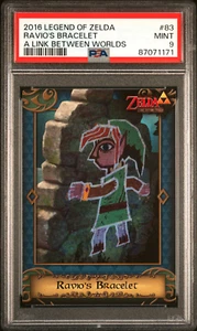 PSA 9 MINT Ravio's Bracelet #83 Enterplay Legend of Zelda 2016 - Picture 1 of 1