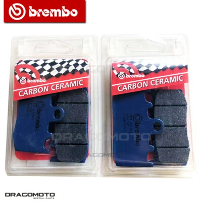 BMW R 1200 GS 2008 2009 pastiglie freno anteriori CC BREMBO Carbon ceramica - Image 1 of 4