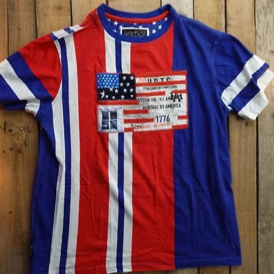 Camiseta para hombre American Heritage Denim Distillery talla L Foto 1 de 4