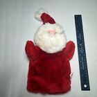 International Silver Plush Santa Claus Puppet/Golf Head Cvr Holiday Decoration