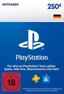 PlayStation Network Card 250 EUR Deutschland PSN Code Email - Bild 1 von 1