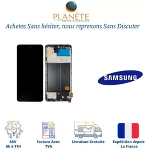 Ecran LCD Oled avec Châssis Noir pour Samsung Galaxy A51 A515 - Photo 1 sur 1