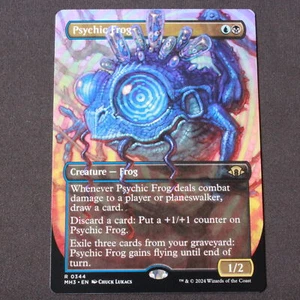 Rana psíquica (sin fronteras) Magic The Gathering Modern Horizons 3 raro 344 casi nuevo - Imagen 1 de 6