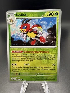 Pokemon TCG - Reverse Holo Ledian 3/142 - Stellar Crown 2024 - Picture 1 of 2
