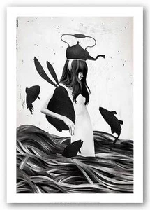 FANTASY KUNSTDRUCK A Mile Away from Anywhere Ruben Irland - Bild 1 von 1