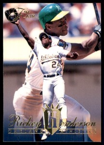 1994 Flair Rickey Henderson Oakland Athletics #331