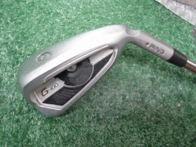 Nice Ping G400 6 Iron Black Dot Awt 2.0 Steel Regular Flex - Image 1 of 4