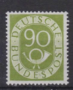 Brd Nr. 138 postfrisch, tief-geprüft BPP Schlegel 90-Pfg. Posthorn A - Bild 1 von 2