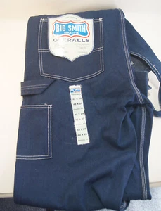 Big Smith Overalls 100% Cotton 42 x 29 Original Fit Since 1916 Triple Stitched - Picture 1 of 5