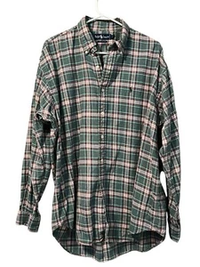 Camisa Polo Ralph Lauren Hombre Talla XLFranela Cuadros Manga Larga Preppy Exterior - Imagen 1 de 13