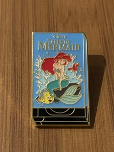 LOUNGEFLY VHS Disney Pin The Little Mermaid Ariel Mystery Box Pin - Picture 1 of 2