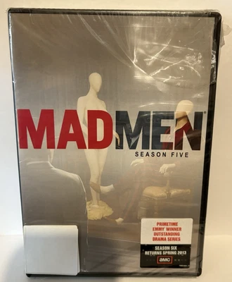 Mad Men: Season 5 (DVD) New- Jon Hamm Elisabeth Moss Vincent Kartheiser - Image 1 of 2
