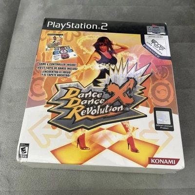 UNOPENED Dance Dance Revolution X with Controller (Sony PlayStation 2, 2008) - Image 1 of 4