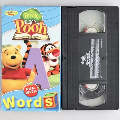 The Book of Pooh: Fun with Words VHS - Playhouse Disney / Winnie the Pooh - Image 1 of 4