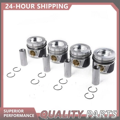 Juego de anillos de pistón para Volkswagen Jetta Golf Passat Audi 2.0 TDI CJAA 03L107065M Foto 1 de 4