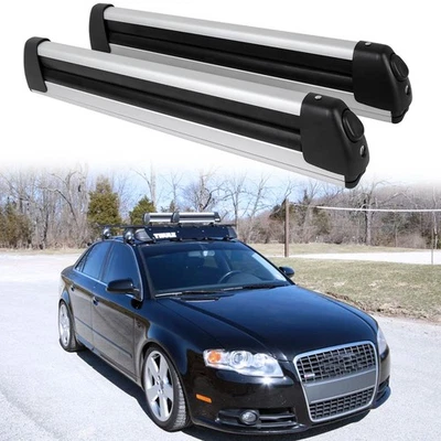 Portaequipajes de montaje en techo de aluminio para esquí snowboard para Audi A3 A4 A5 A6 A7 S4 S5 S6 Foto 1 de 4