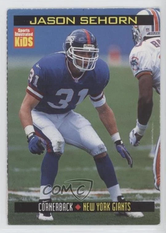 1998 Sports Illustrated for Kids Series 2 Jason Sehorn #719 - Image 1 of 2