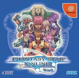 Phantasy Star Online Ver.2 Dreamcast Game Disc Japan Used Pre-owned