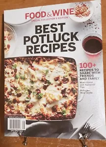 Food & Wine Best Potluck Recipes Magazine 2018, Special Collector's Edition-NEW - Foto 1 di 3