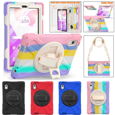 Para Lenovo Tab M9 TB310XU 9" Niños A prueba de golpes Resistente Soporte Estuche Cubierta Correa Foto 1 de 4