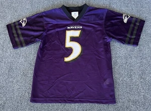 Baltimore Ravens Joe Flacco Jersey Youth 2XL Purple NFL Team Football - Picture 1 of 13