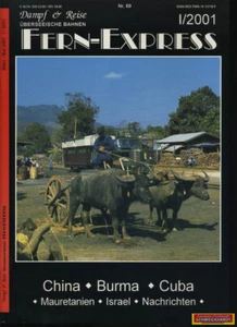 FERN-Express Nr.69 - China Burma Cuba Mauretanien Israel Nachrichten SH210411 - Picture 1 of 1