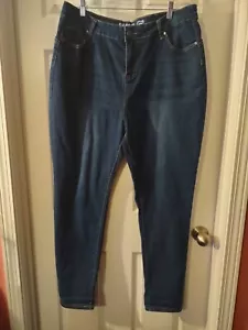 Jeans blu pastello taglia 18 dritti - Foto 1 di 9