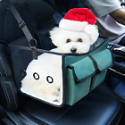 Waterproof Car Seats for Dogs up Tp 18 Lbs with Storage Pockets, Safety Belt