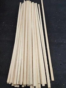 60pcs Spruce wood VIOLIN Lining.Violin INSIDE Wood Strips binding,400mm in long - Picture 1 of 6