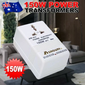 Voltage Converter 110V 120V to 220V 240V Step Up Down Transformer Adapter 150W - Picture 1 of 12