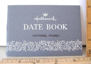 HALLMARK DATE BOOK~1959~COTTEREL STORES~HARRISBURG-LEMOYNE-YORK-LEWISTOWN-LAN... - Picture 1 of 7